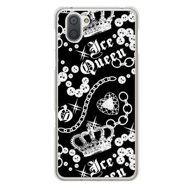 AQUOS R3 SH-04L docomo 187 ゴージャス クラウン ハードケース 背面印刷