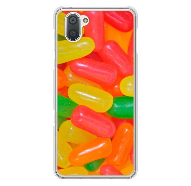 AQUOS R3 SH-04L docomo 高画質仕上げ 背面印刷 ハードケース スイーツ