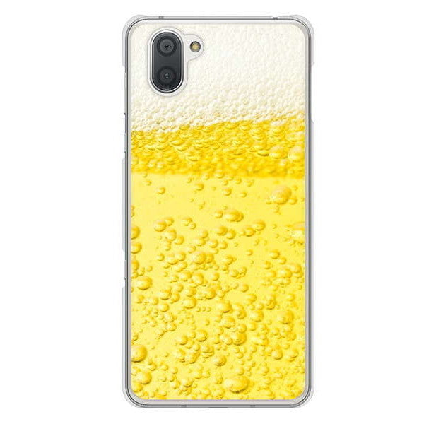 AQUOS R3 SH-04L docomo 高画質仕上げ 背面印刷 ハードケース 生ビール