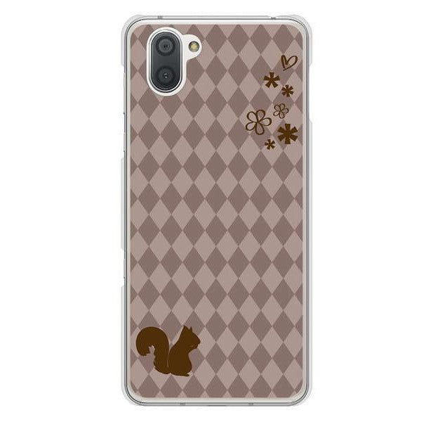 AQUOS R3 SH-04L docomo 高画質仕上げ 背面印刷 ハードケース 【515 リス】