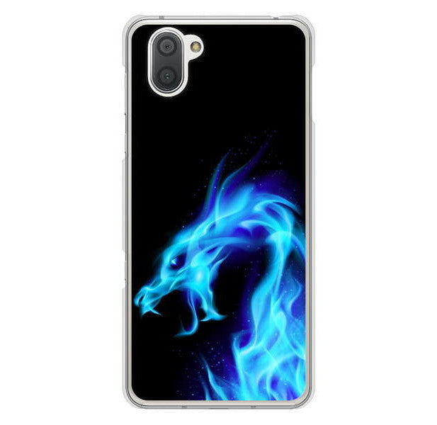 AQUOS R3 SH-04L docomo 高画質仕上げ 背面印刷 ハードケース ドラゴン