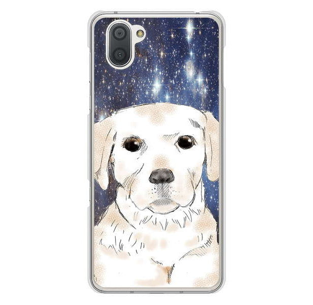 AQUOS R3 SH-04L docomo 高画質仕上げ 背面印刷 ハードケース ラブラドールレトリバー