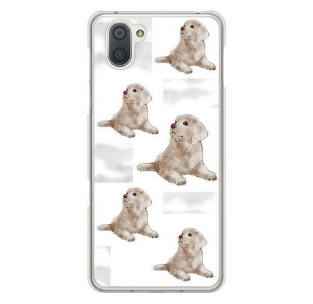 AQUOS R3 SH-04L docomo 高画質仕上げ 背面印刷 ハードケース ラブラドールレトリバー