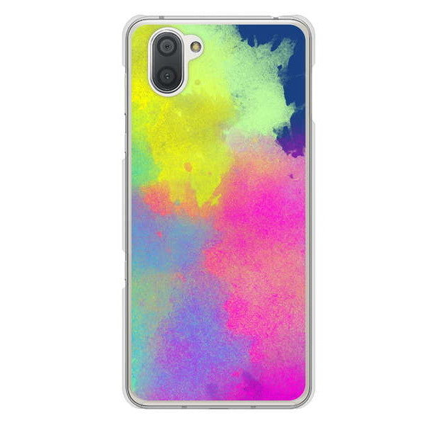 AQUOS R3 SH-04L docomo 高画質仕上げ 背面印刷 ハードケース パステルアート
