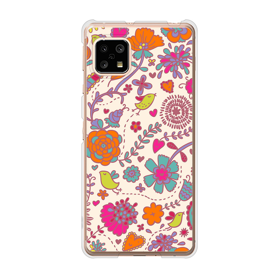 AQUOS sense4 SH-41A docomo 高画質仕上げ 背面印刷 ハードケース マルチスタイル
