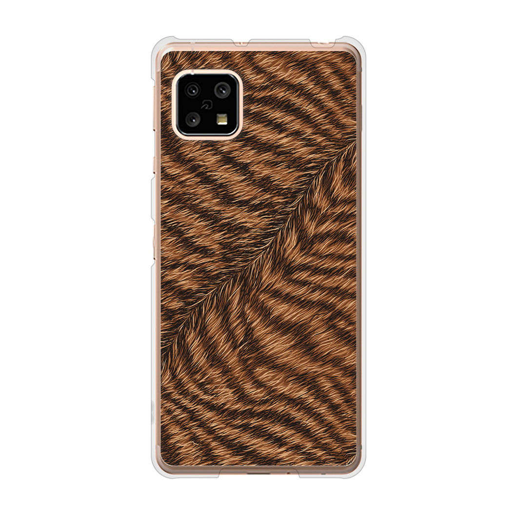 AQUOS sense4 SH-41A docomo 高画質仕上げ 背面印刷 ハードケース アニマル柄