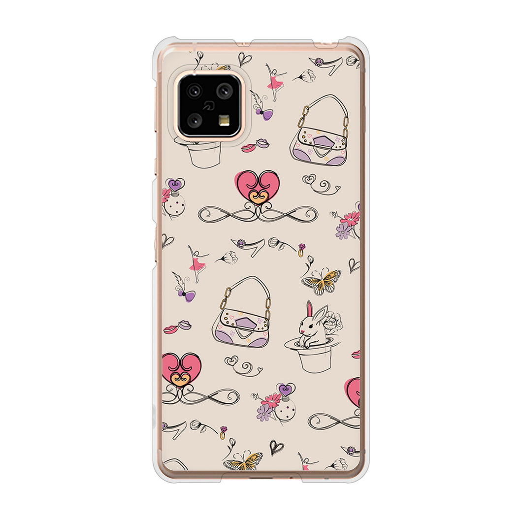 AQUOS sense4 SH-41A docomo 高画質仕上げ 背面印刷 ハードケース マルチスタイル