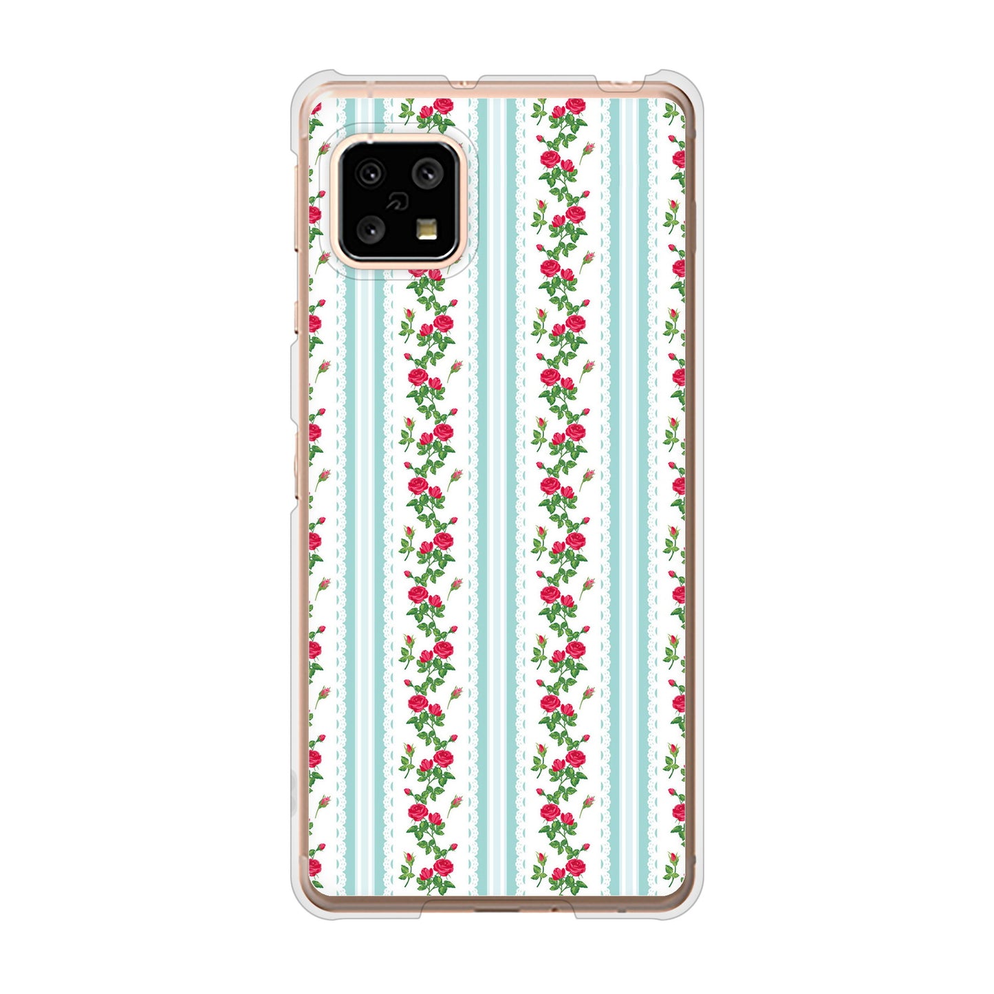 AQUOS sense4 SH-41A docomo 高画質仕上げ 背面印刷 ハードケース イングリッシュガーデン