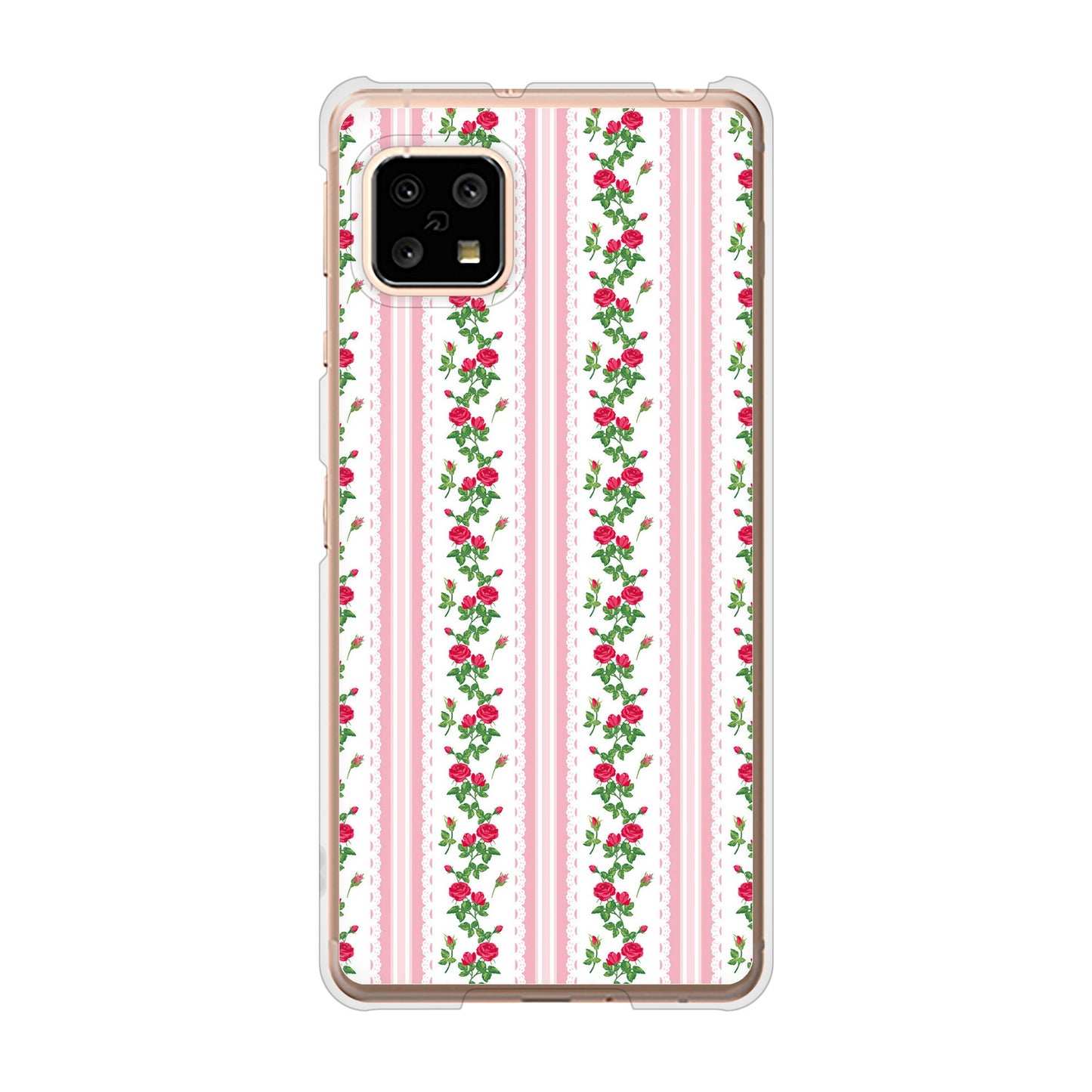 AQUOS sense4 SH-41A docomo 高画質仕上げ 背面印刷 ハードケース イングリッシュガーデン