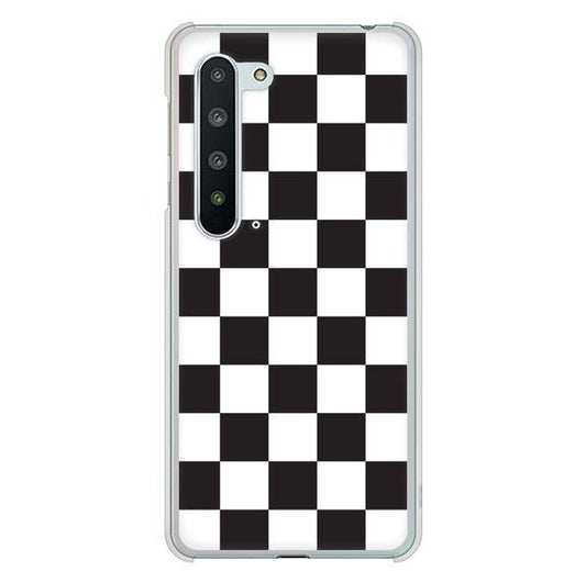 AQUOS R5G SH-51A docomo 高画質仕上げ 背面印刷 ハードケース 【151 フラッグチェック】