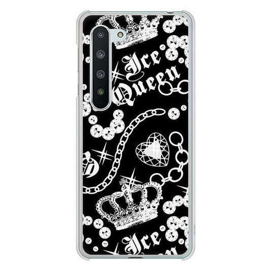 AQUOS R5G SH-51A docomo 高画質仕上げ 背面印刷 ハードケース 【187 ゴージャス クラウン】