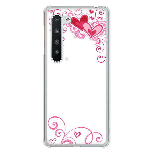 AQUOS R5G SH-51A docomo プリティハート ハードケース 背面印刷