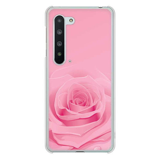 AQUOS R5G SH-51A docomo 高画質仕上げ 背面印刷 ハードケース バラ