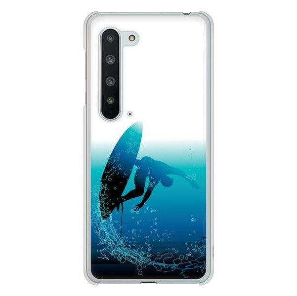 AQUOS R5G SH-51A docomo 高画質仕上げ 背面印刷 ハードケース 【416 カットバック】