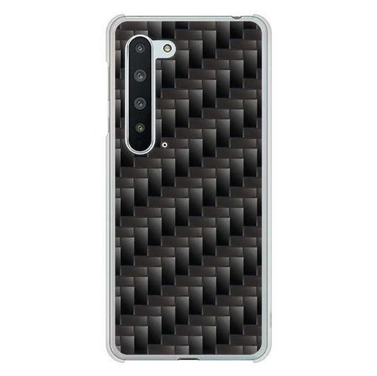 AQUOS R5G SH-51A docomo 高画質仕上げ 背面印刷 ハードケース 【461 カーボン】