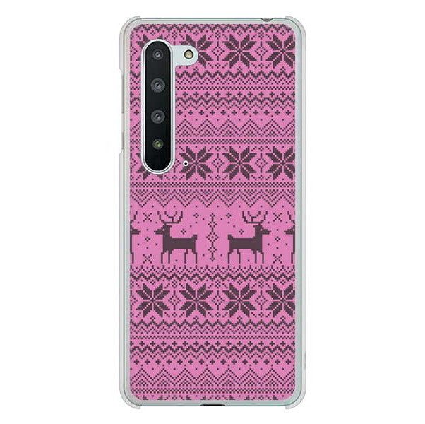 AQUOS R5G SH-51A docomo 高画質仕上げ 背面印刷 ハードケース クリスマス