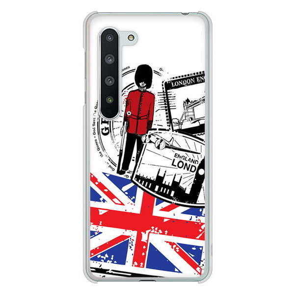 AQUOS R5G SH-51A docomo 高画質仕上げ 背面印刷 ハードケース イギリスの風景