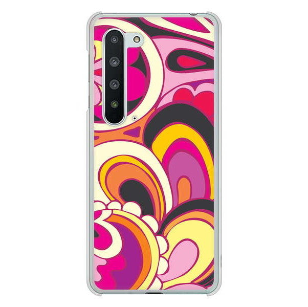 AQUOS R5G SH-51A docomo 高画質仕上げ 背面印刷 ハードケース 【586 ブローアップカラー】