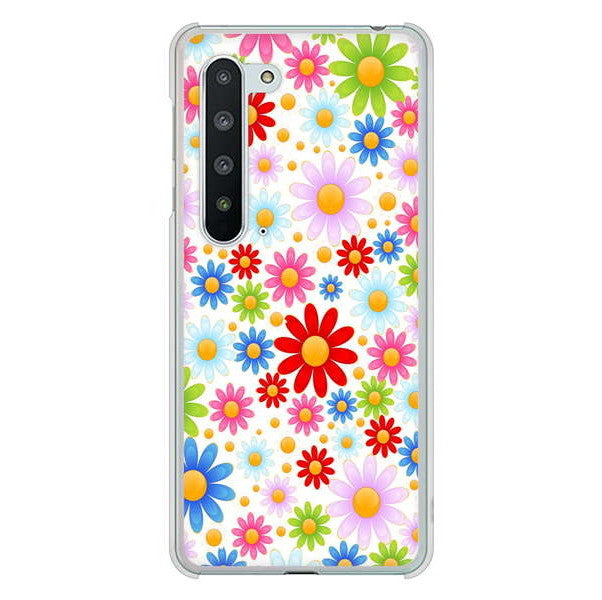 AQUOS R5G SH-51A docomo 高画質仕上げ 背面印刷 ハードケース リバティプリント