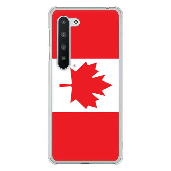 AQUOS R5G SH-51A docomo 高画質仕上げ 背面印刷 ハードケース 国旗