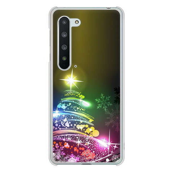 AQUOS R5G SH-51A docomo 高画質仕上げ 背面印刷 ハードケース クリスマス