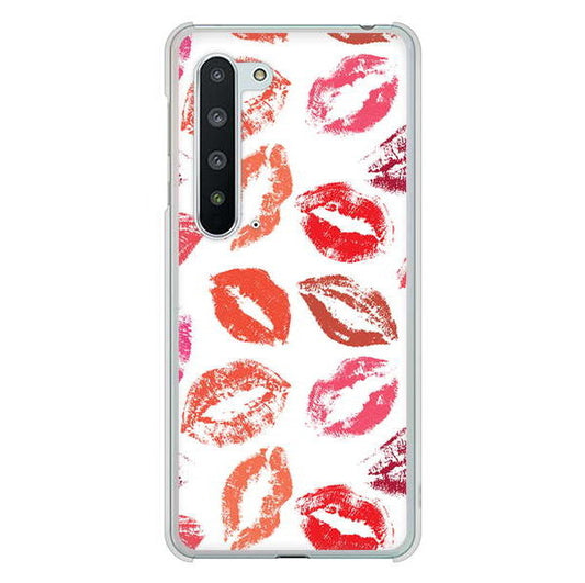 AQUOS R5G SH-51A docomo 高画質仕上げ 背面印刷 ハードケース 【734 キスkissキス】