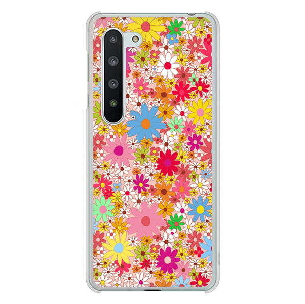 AQUOS R5G SH-51A docomo 高画質仕上げ 背面印刷 ハードケース リバティプリント