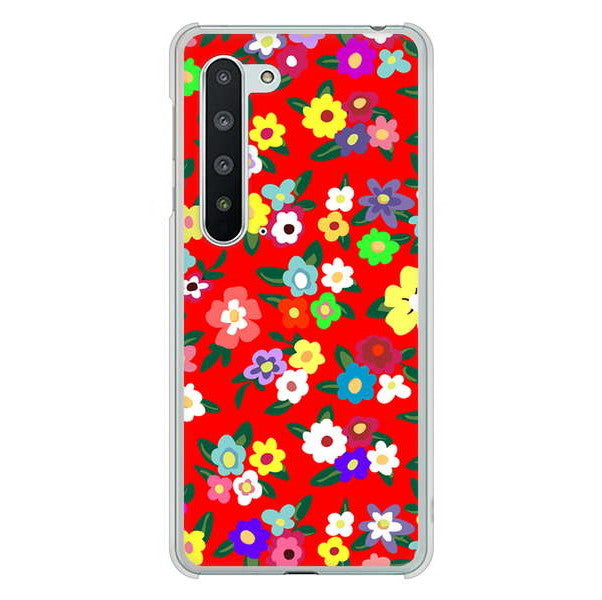 AQUOS R5G SH-51A docomo 高画質仕上げ 背面印刷 ハードケース リバティプリント