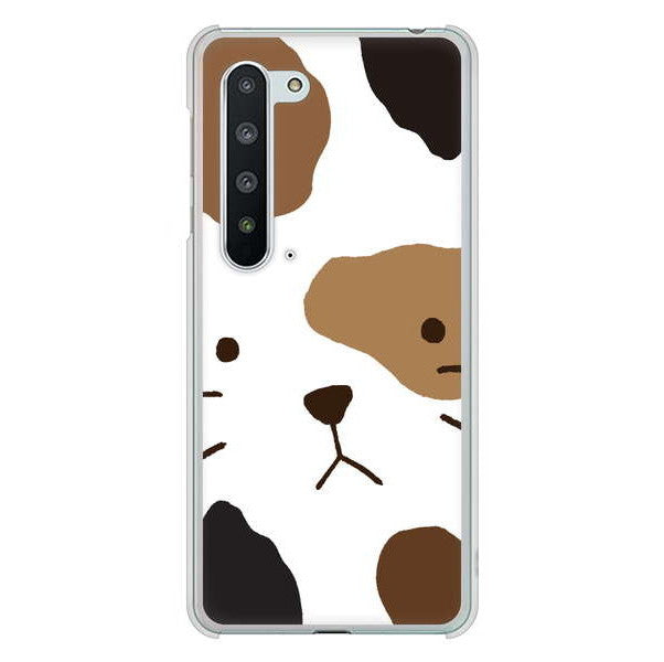 AQUOS R5G SH-51A docomo 高画質仕上げ 背面印刷 ハードケース 【IA801 みけ】