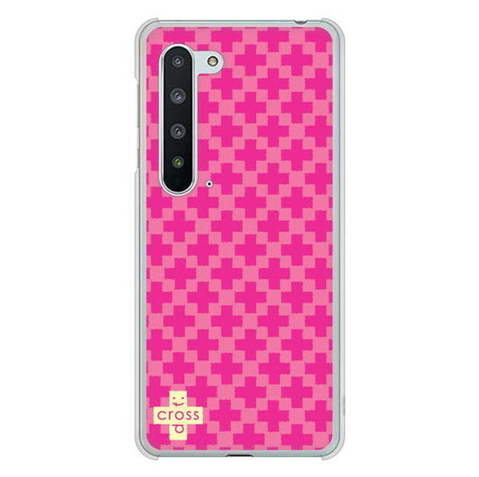 AQUOS R5G SH-51A docomo クロスドット ハードケース 背面印刷