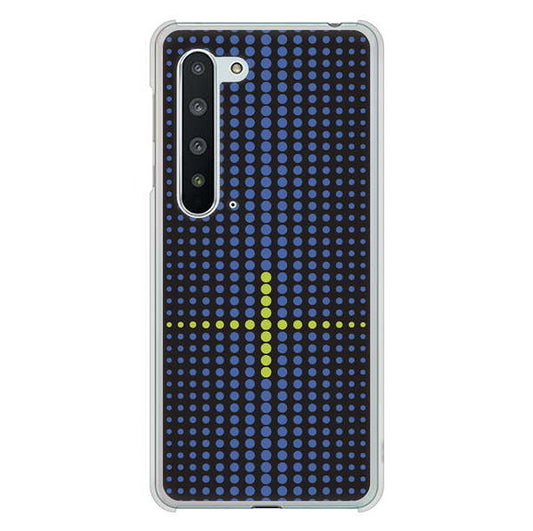 AQUOS R5G SH-51A docomo 高画質仕上げ 背面印刷 ハードケース 【IB907 グラデーションドット】