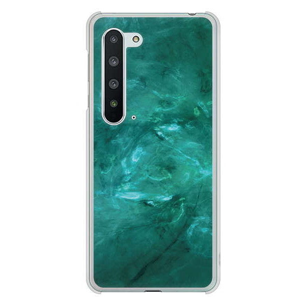 AQUOS R5G SH-51A docomo 高画質仕上げ 背面印刷 ハードケース 大理石BK