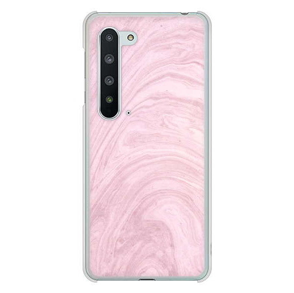 AQUOS R5G SH-51A docomo 高画質仕上げ 背面印刷 ハードケース 大理石BK