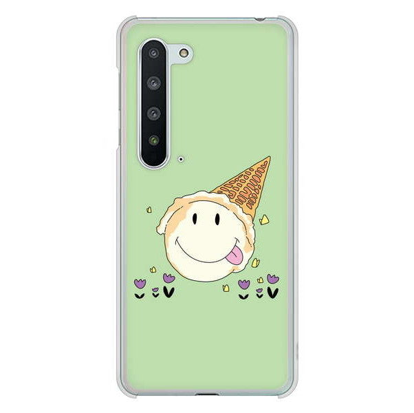 AQUOS R5G SH-51A docomo 高画質仕上げ 背面印刷 ハードケース スイーツイラスト
