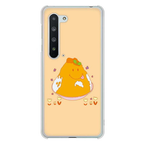 AQUOS R5G SH-51A docomo 高画質仕上げ 背面印刷 ハードケース スイーツイラスト