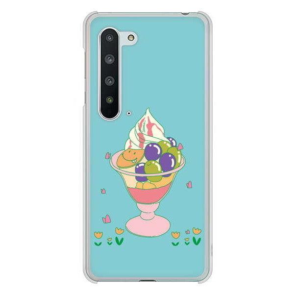 AQUOS R5G SH-51A docomo 高画質仕上げ 背面印刷 ハードケース スイーツイラスト