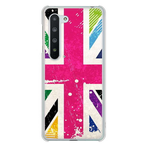 AQUOS R5G SH-51A docomo 高画質仕上げ 背面印刷 ハードケース ユニオンジャック