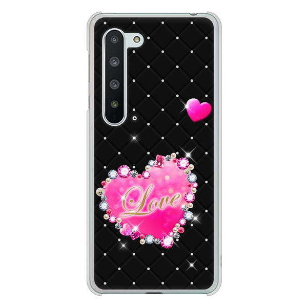 AQUOS R5G SH-51A docomo 高画質仕上げ 背面印刷 ハードケース スワロデコ風プリント