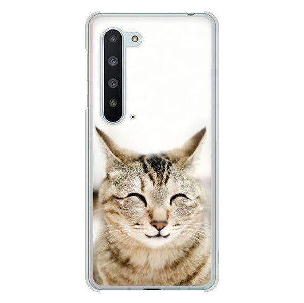 AQUOS R5G SH-51A docomo 高画質仕上げ 背面印刷 ハードケース 【VA801 笑福ねこ】