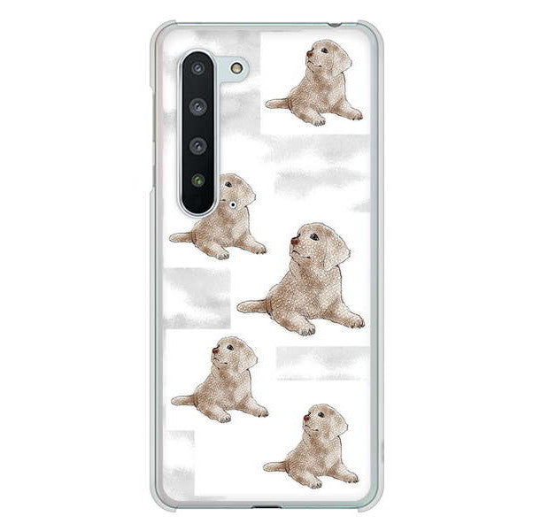 AQUOS R5G SH-51A docomo 高画質仕上げ 背面印刷 ハードケース ラブラドールレトリバー
