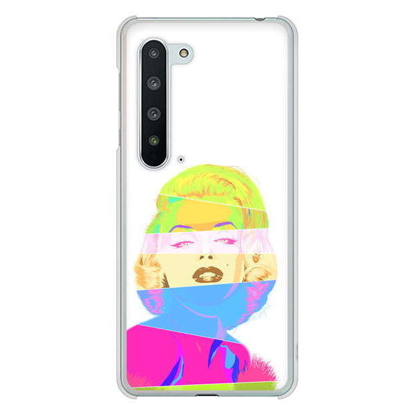 AQUOS R5G SH-51A docomo 高画質仕上げ 背面印刷 ハードケース マリリンモンローデザイン