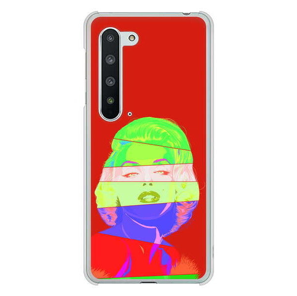 AQUOS R5G SH-51A docomo 高画質仕上げ 背面印刷 ハードケース マリリンモンローデザイン