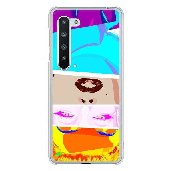 AQUOS R5G SH-51A docomo 高画質仕上げ 背面印刷 ハードケース マリリンモンローデザイン