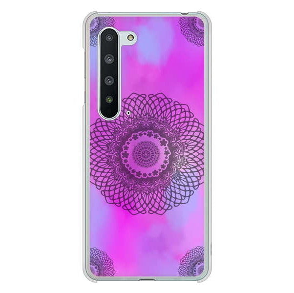 AQUOS R5G SH-51A docomo 高画質仕上げ 背面印刷 ハードケース 【YJ344 レース】