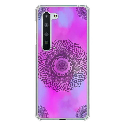 AQUOS R5G SH-51A docomo 高画質仕上げ 背面印刷 ハードケース 【YJ344 レース】