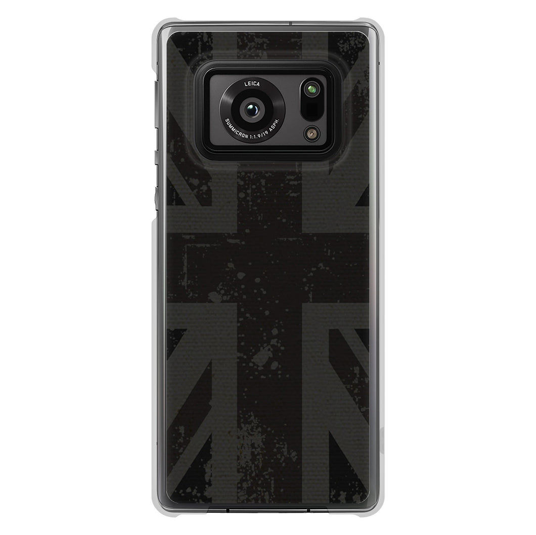 AQUOS R6 SH-51B 高画質仕上げ 背面印刷 ハードケース ユニオンジャック