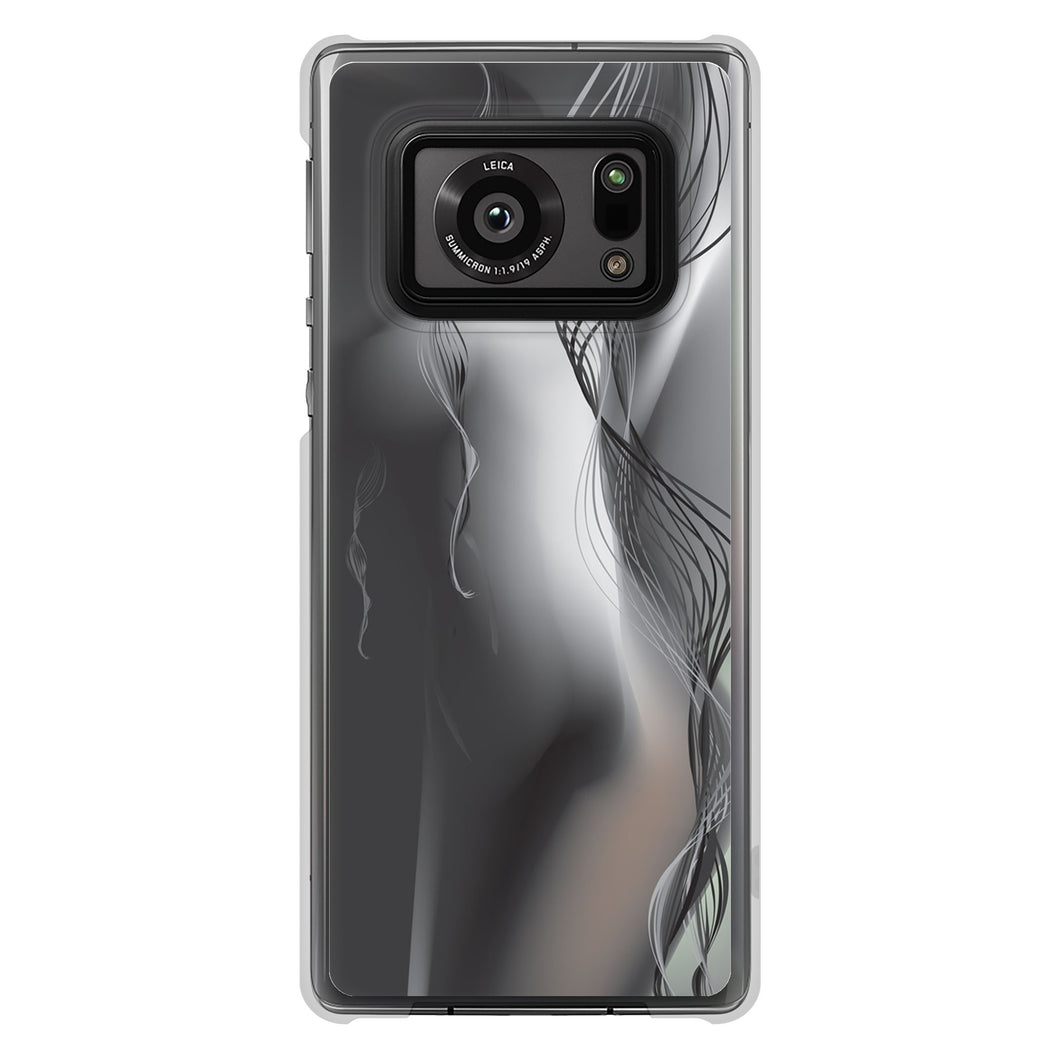 AQUOS R6 SH-51B 高画質仕上げ 背面印刷 ハードケース 【566 ボディウォール】