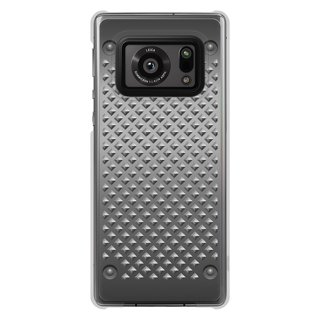 AQUOS R6 SH-51B 高画質仕上げ 背面印刷 ハードケース 【570 スタックボード】