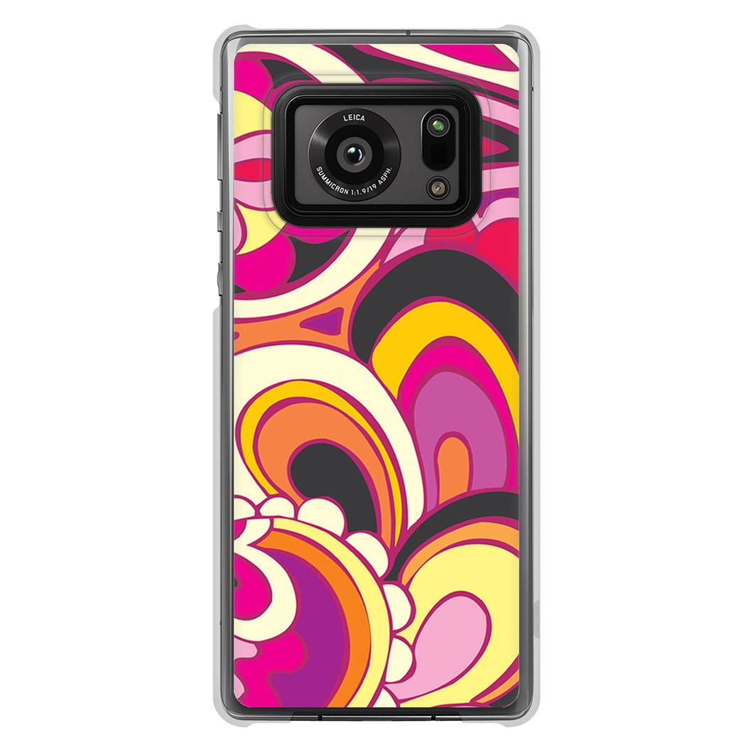 AQUOS R6 SH-51B 高画質仕上げ 背面印刷 ハードケース 【586 ブローアップカラー】