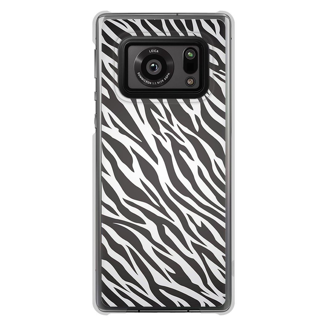 AQUOS R6 SH-51B 高画質仕上げ 背面印刷 ハードケース アニマル柄